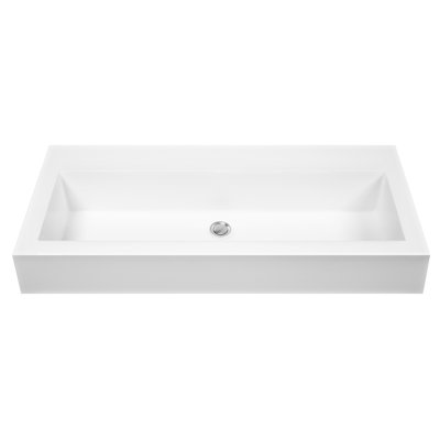 MTI Metro 2 37.25" Semi-Recessed Bathroom Sink