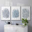 Summer Herb Garden Sketches I, encadré sur toile, 3 pièces-91415639-91415642