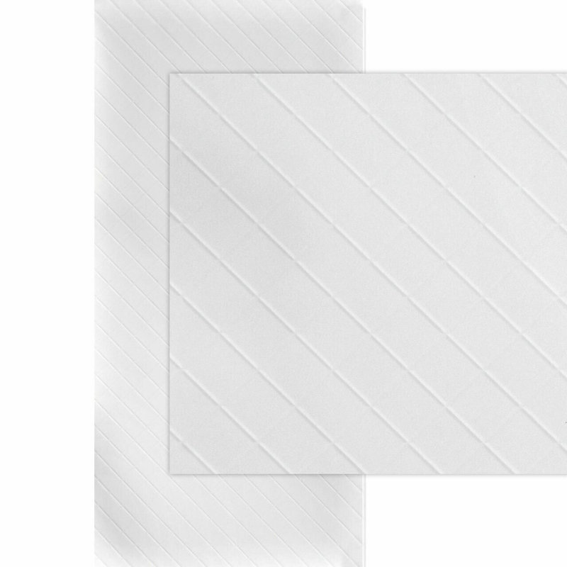 MirroFlex matelassé de 4 pi x 8 pi Panneaux muraux PVC PVC 3D - Blanc brillant (32 pieds carrés / feuille)