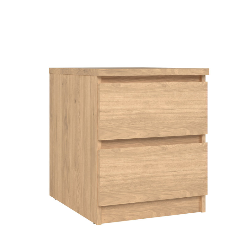 Jada 2 - Drawer Nightstand, Jackson Hickory