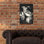«Bold 2 Dark Vertical» par Albena Hristova, art mural en verre acrylique
