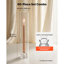 Ensemble de 60 bougeoirs ouragan, diamètre 6,5 cm x hauteur 35 cm, manchon cylindrique en verre transparent, verre borosilicate haute résistance, protection contre le vent pour mariage, centre de table, fête, décoration intérieure
