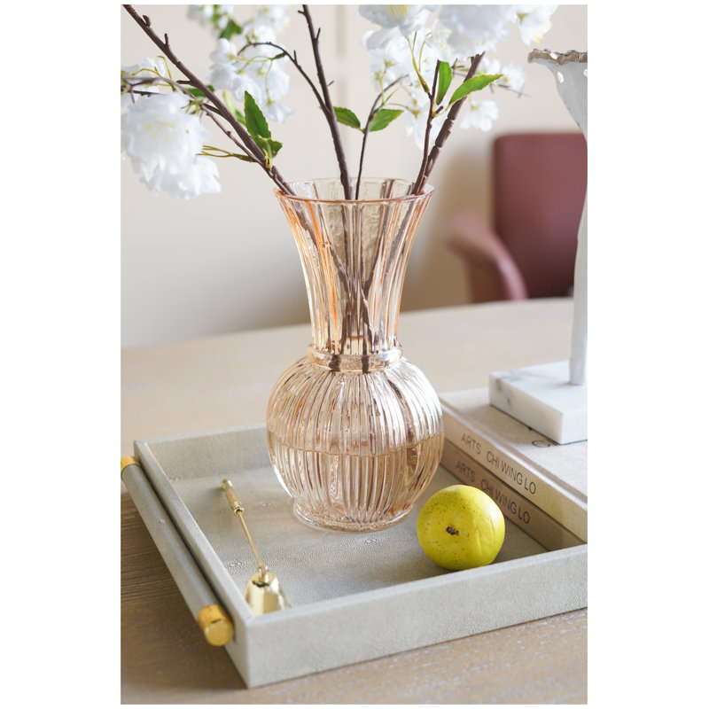 Vase en verre Amber