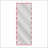 Wall standing Bedroom Hotel Full Length Mirror with LED Bulbs Touch Control-1967812237-1967812236