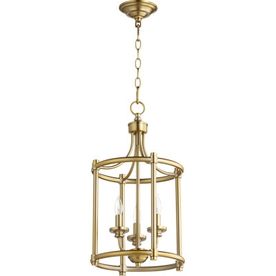 Herman 3 - Light Silver Lantern Pendant