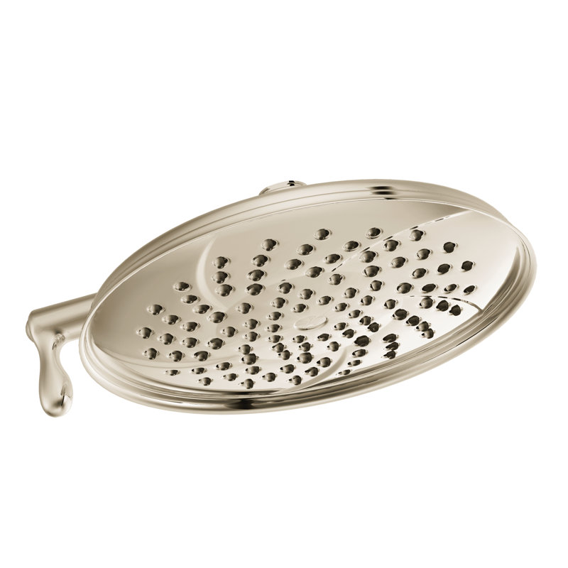 Isabel Multi Function Fixed Shower Head with Immersion, Polished Nickel, 1.75 GPM