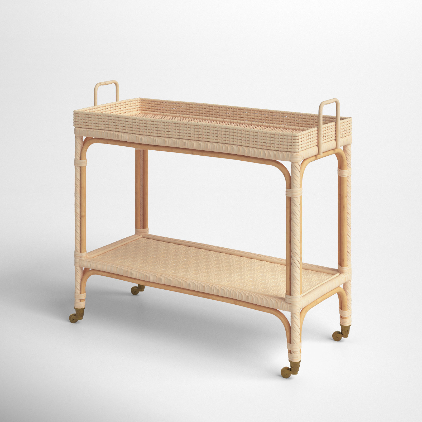 Aldford Solid Wood Bar Cart
