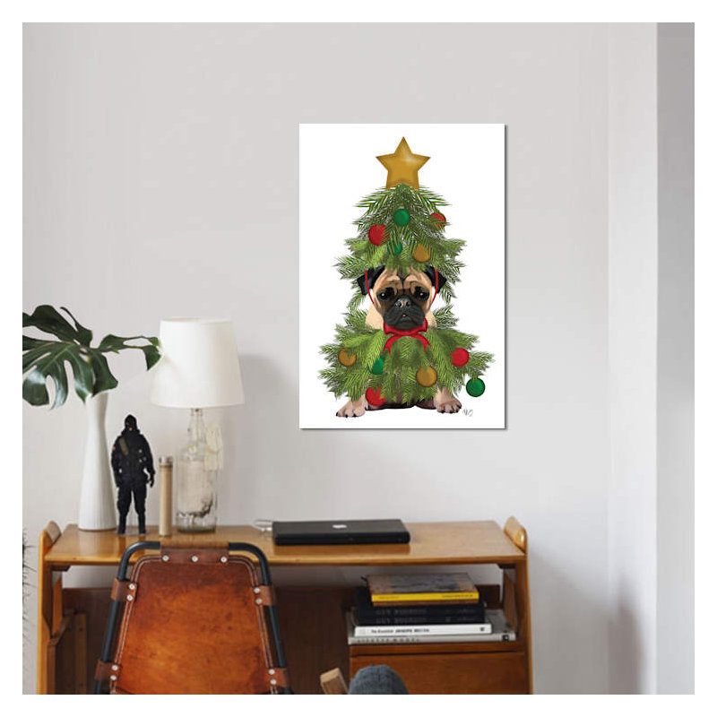 Fab Funky - Wrapped Canvas Print, 66.04 cm H x 45.72 cm W x 1.91 cm D