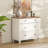 Ariv Farmhouse Kid's Dresser, Baby Dresser for Bedroom with 3 Drawers, White-121422371