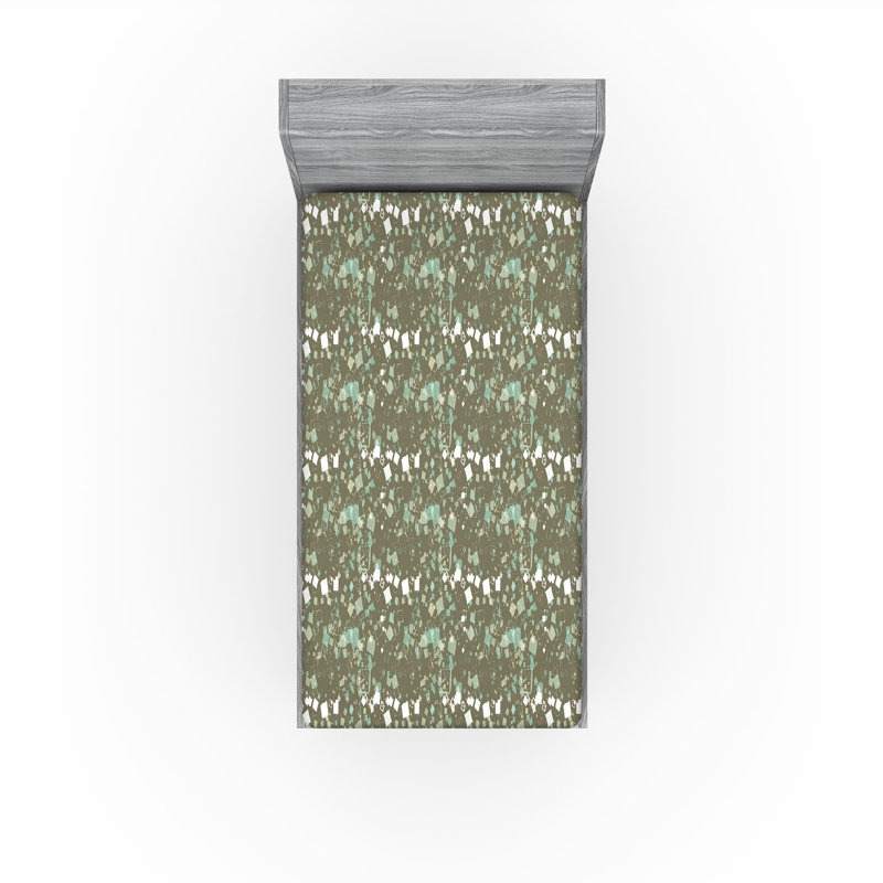 Drap-housse contemporain Ambesonne, Drap-housse simple TG