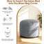 Fauteuil-sac géant, canapé-lit convertible en matelas-1819634456