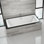 Baignoire tourbillon encastrable / encastrée 66 po x 36 po Naples Naples