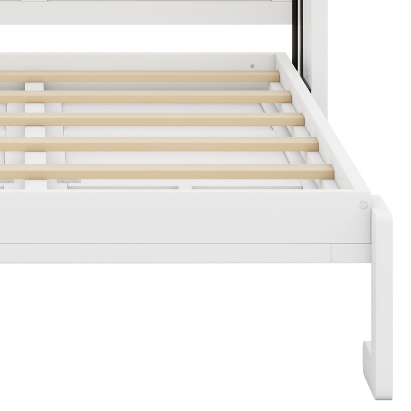 Lit escamotable qui se plie dans une armoire, Twin, White