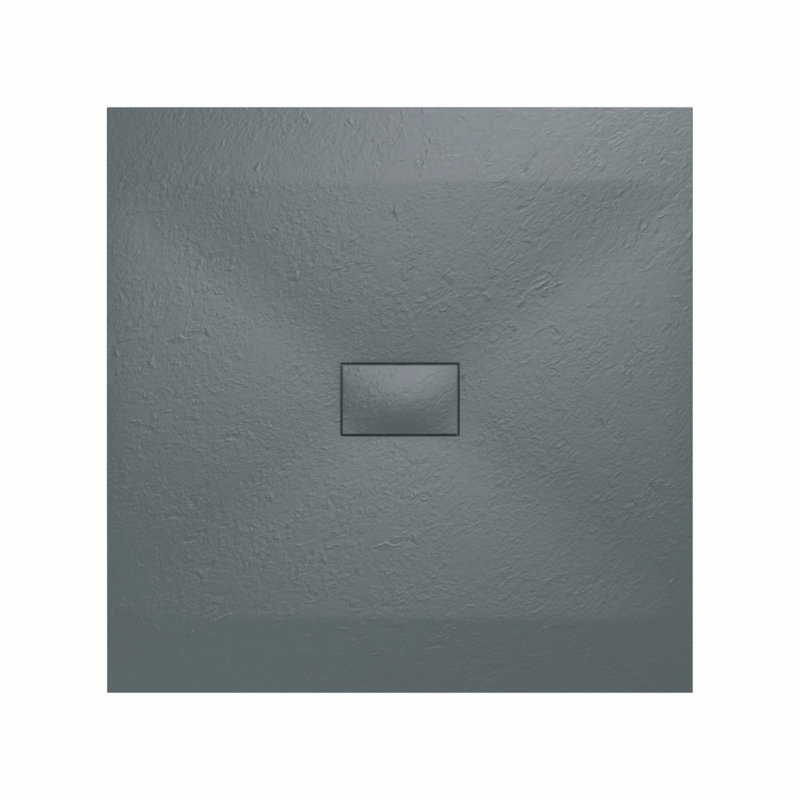 Avanya Sliding Door Slate Effect Square Shower Enclosure with Tray  1900 x 1000 mm, Black, Anthracite