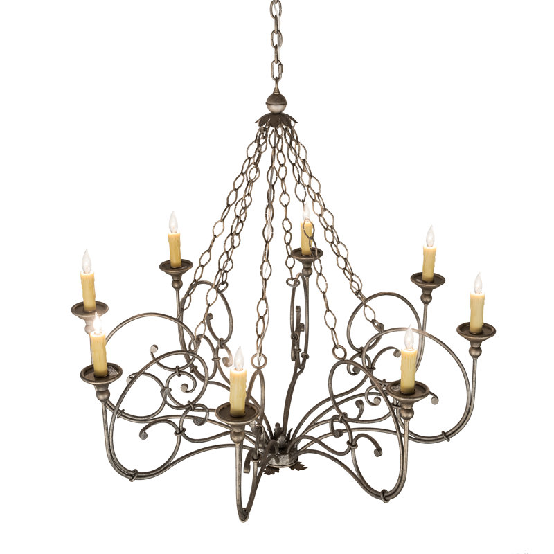 Wallsburg 8 - Light Chandelier