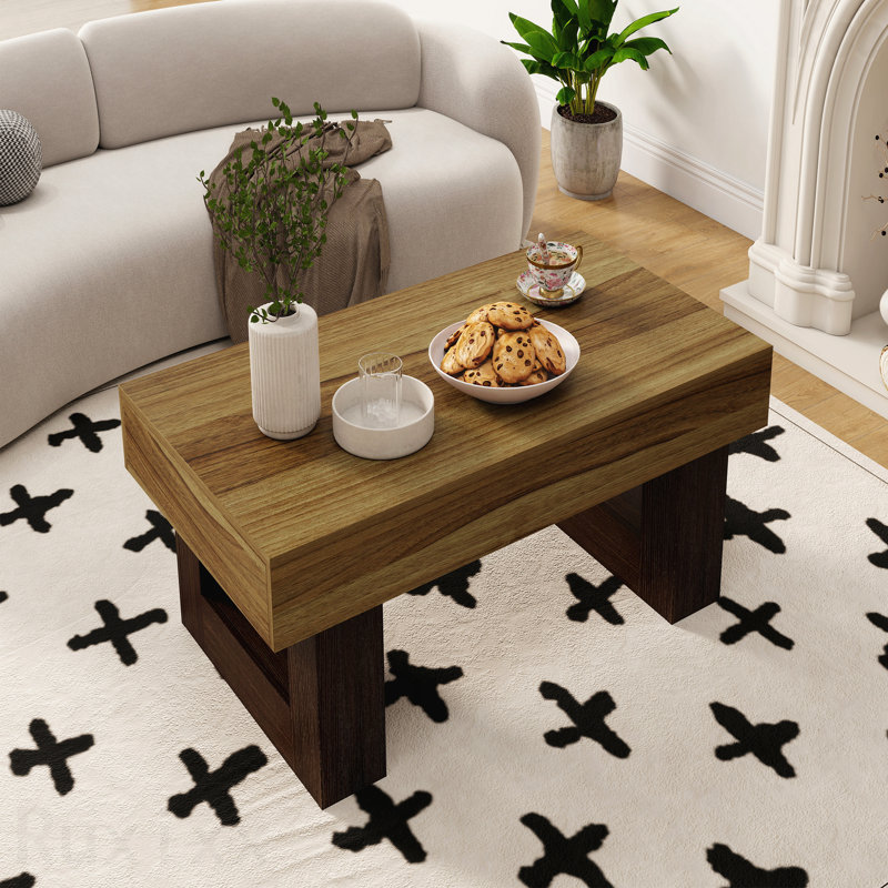 Table basse rectangulaire en bois 42 po All