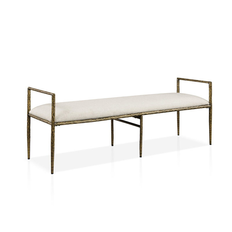 Banc d'appoint 60 po Mathis, Or mat