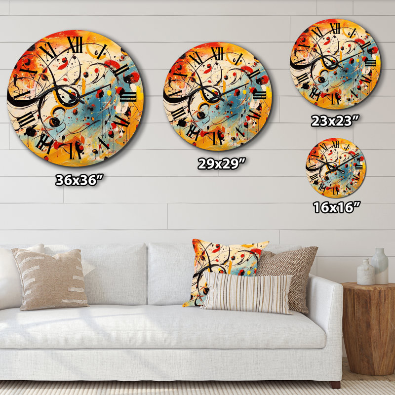 Horloge murale All That Jazz, Très grand