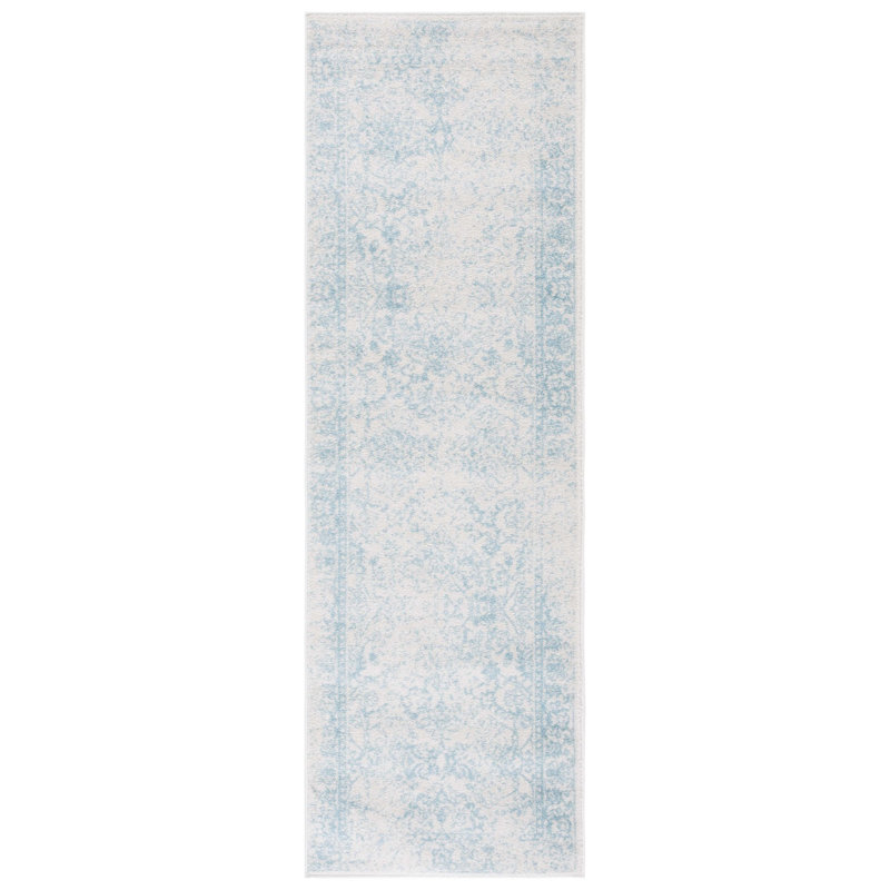 Olius Performance Floral Rug, Runner 2'6" x 8'