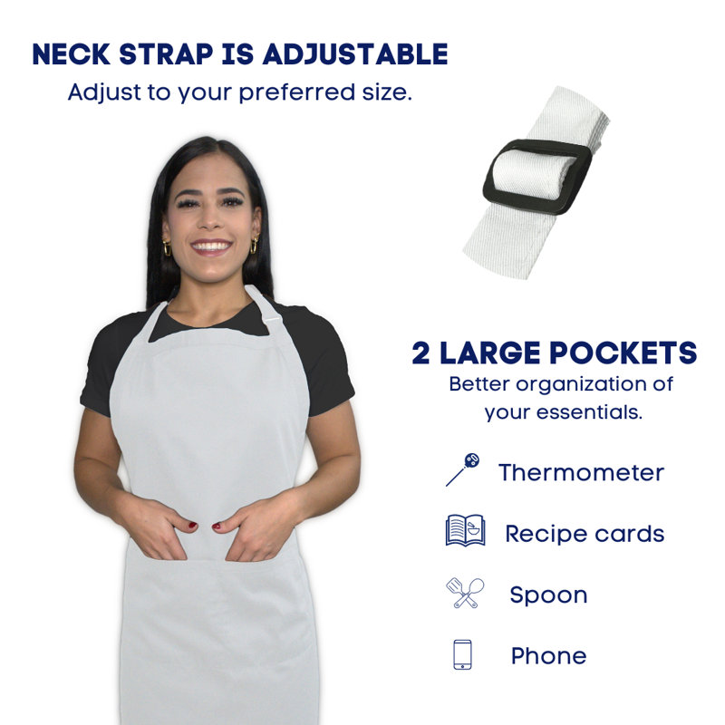 Tablier de cuisine / jardinage personnalisé Kaufman, Oui