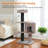 48" Cat Tree Tower With Fully-Wrapped Scratching Posts, Multi-Level Cat Condo, Perch & Hammocks-1750779052