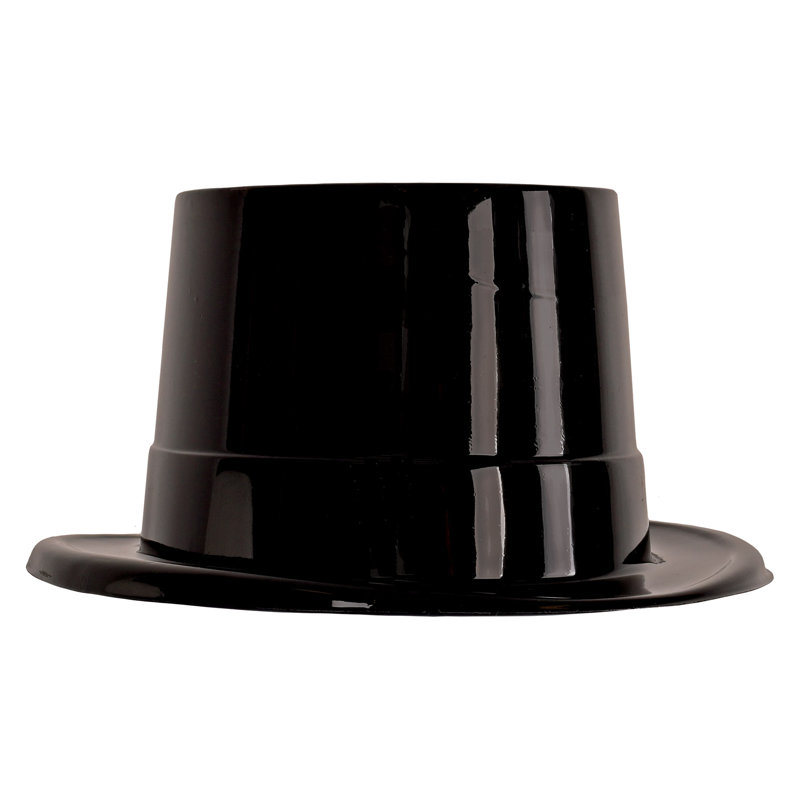 Black Plastic Topper - Pack of 24