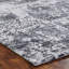 Tapis gris / ivoire à motif abstrait touffeté-528764441-466598440