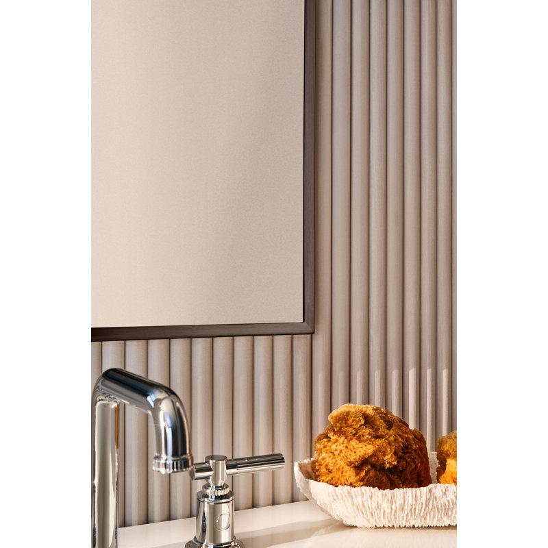 Miroirs de salle de bain modernes et contemporains Craft Series, 30 po x 24 po, Étain brossé