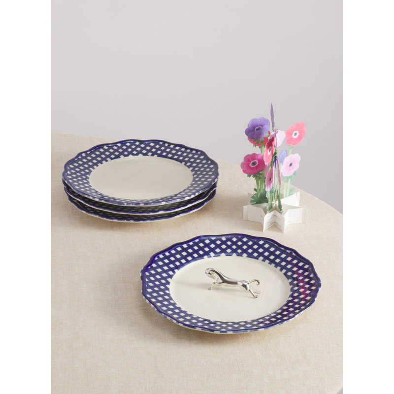 Beatrix Handmade Stoneware Dinner Plate