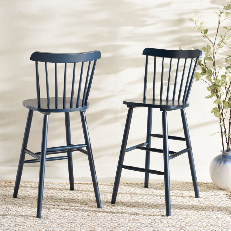 Tabouret Cerian, Tabouret de bar (siège d'une hauteur de 30,08 po), Marine