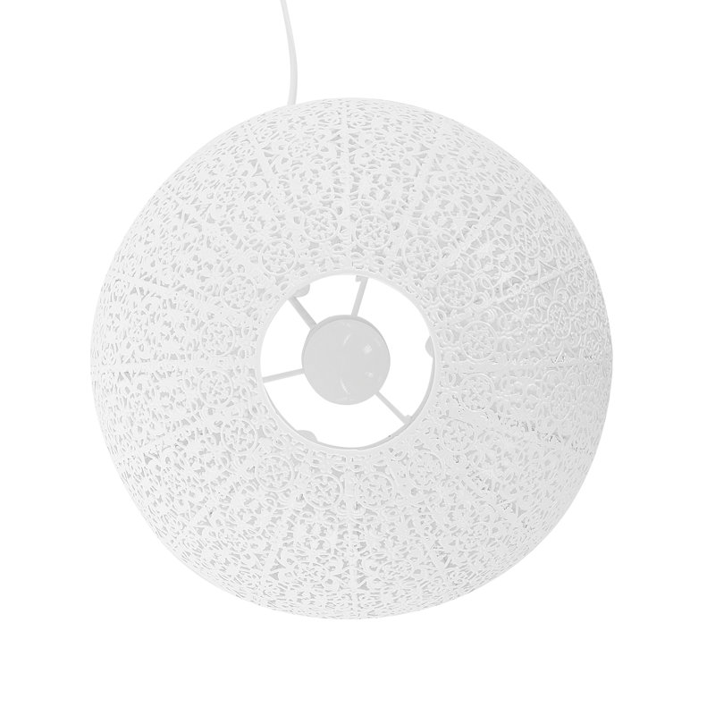 Dehn Metal Globe Lamp, White