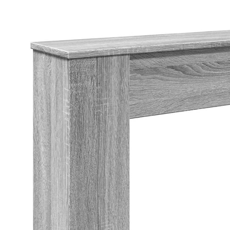 Engineered Wood Fireplace Surround, Grey Sonoma