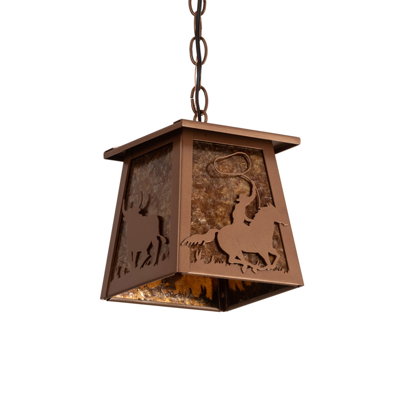 Luminaire suspendu rectangulaire 1 lumière