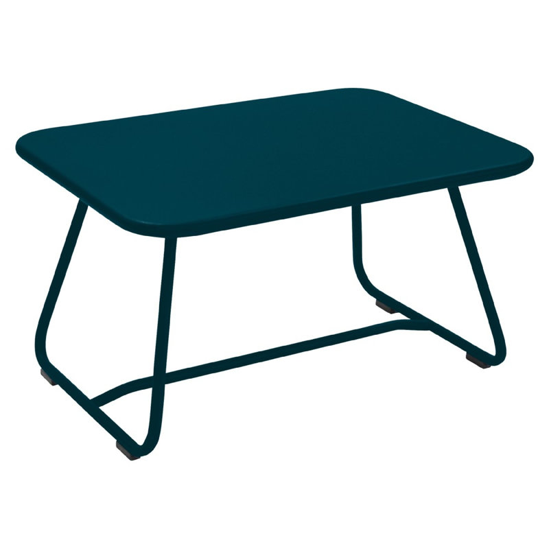 Sixties Outdoor Coffee Table, Acapulco Blue