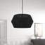 Luminaire suspendu noir à 6 lumières Raynne
