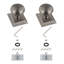 Rosace double Grandeur Fifth Avenue Square-93596252
