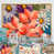 Toile avec cadre flottant or