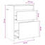 56cm Bathroom Vanity Base Only-239130861