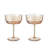 Tulip Coupes in Amber