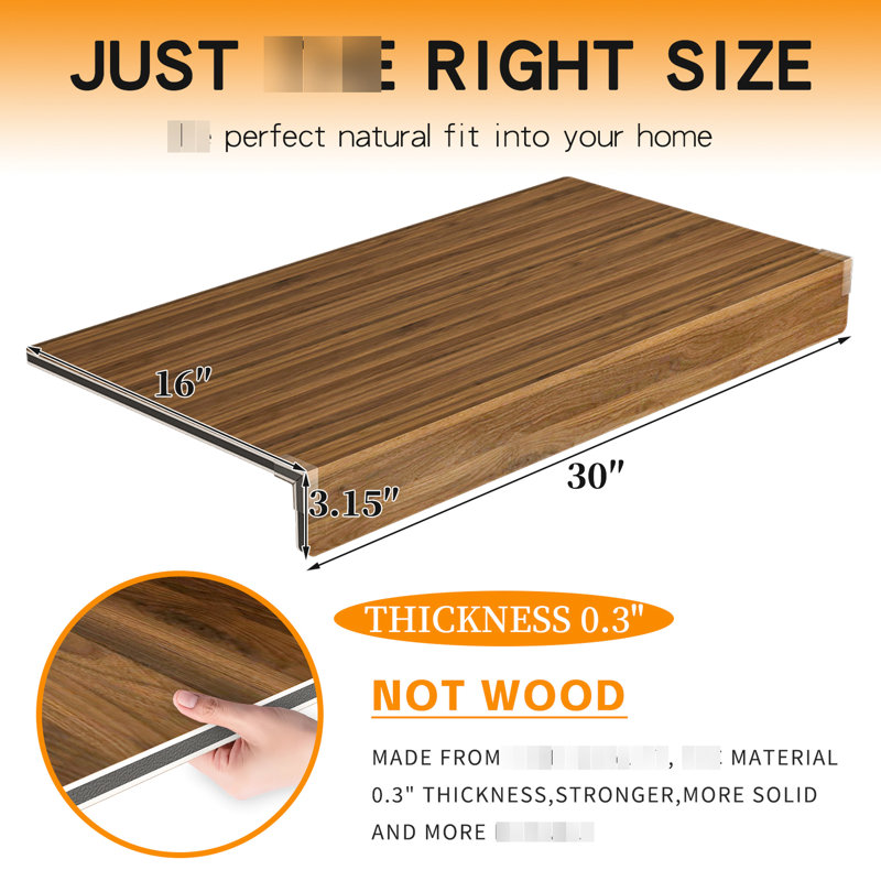 Couvertures grillagées en mousse de noyer pour étagères de salle de bain pour garde-robe de cuisine, 5 pièces avec 10 supports à angle droit, utilisation prolongée de tablettes pour garde-manger, grain de bois imprimé et acrylique