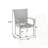 Set Of 2 Acacia Wood Patio Armchair-581281043
