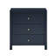Table de chevet 3 tiroirs bleu nuit-1186205315