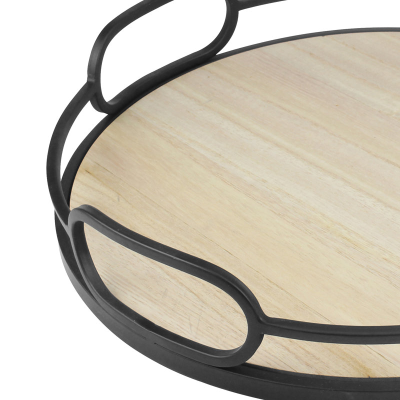 Jhara Metal Tray - Set of 2