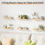 6 tablettes flottantes naturelles