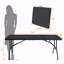 Table de patio pliante 6 pi, table en plastique portative pour le camping, pique-niques, fêtes, charge élevée-643782051-643782048-643782055