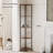 Swade 64.9" H x 12.2" W Corner Bookcase-654329020