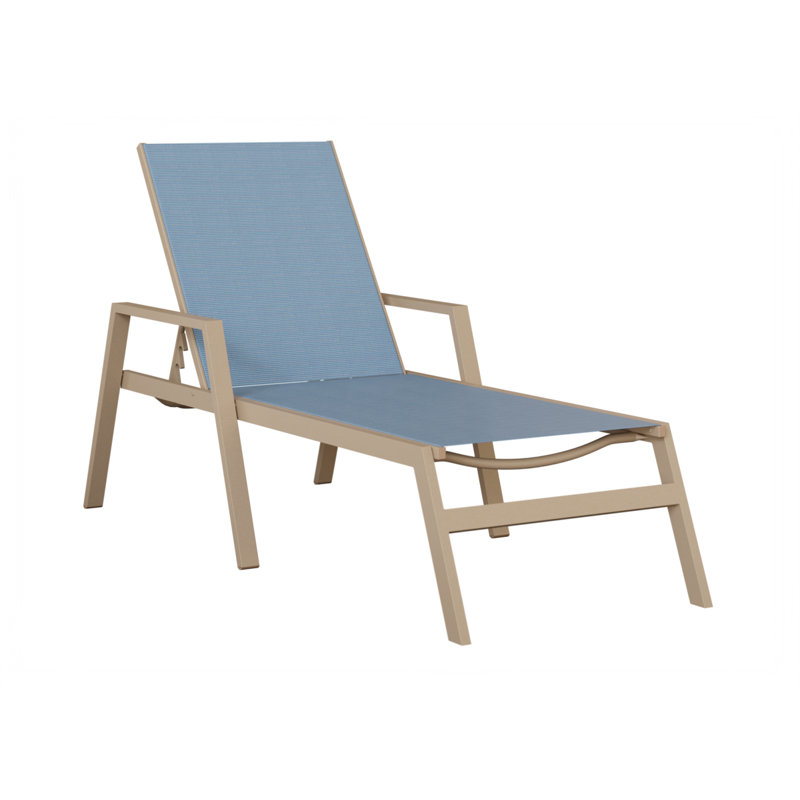 Méridienne Berlin Gardens Vida, Blue, Sahara moucheté