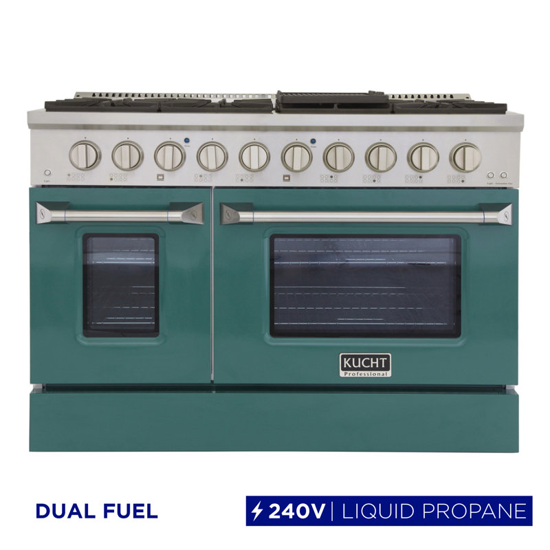 Kucht 48'' W Range, Liquid Propane, Green