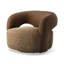 Upholstered Swivel Armchair