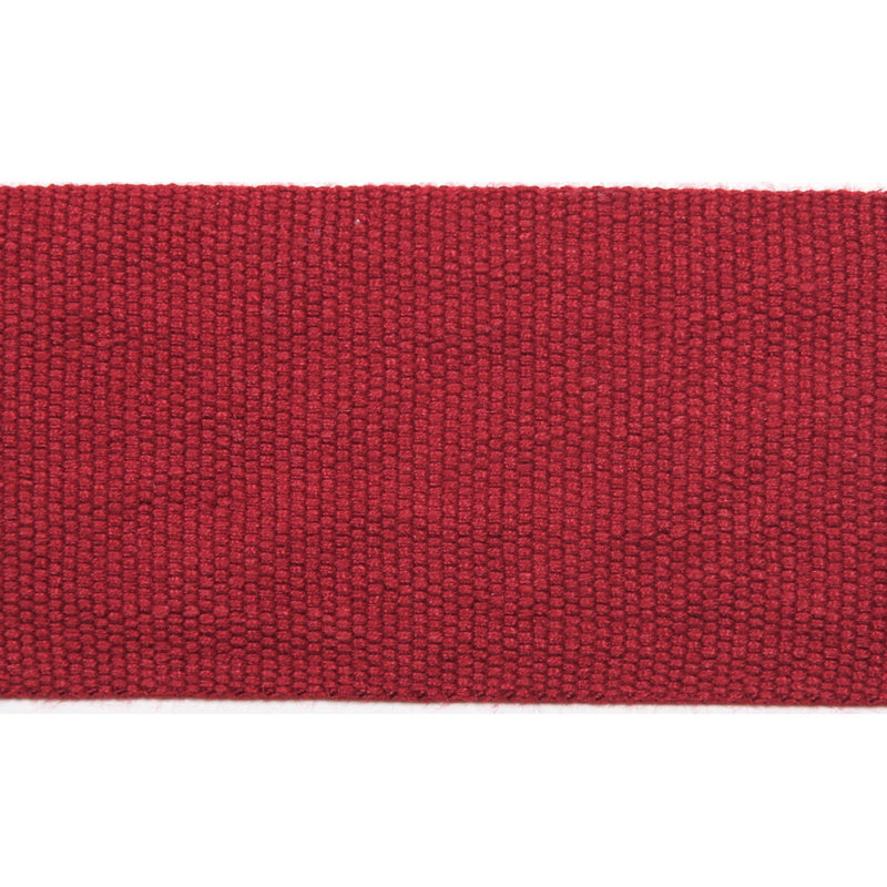 Tissu de bandes 2 po le lin, Rouge campagnard